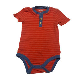 Red Stripe Baby Bodysuit, Cat & Jack, New Without Tags, Size- 18M